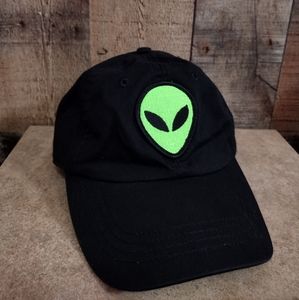 Green Alien Patch Cobra Cap